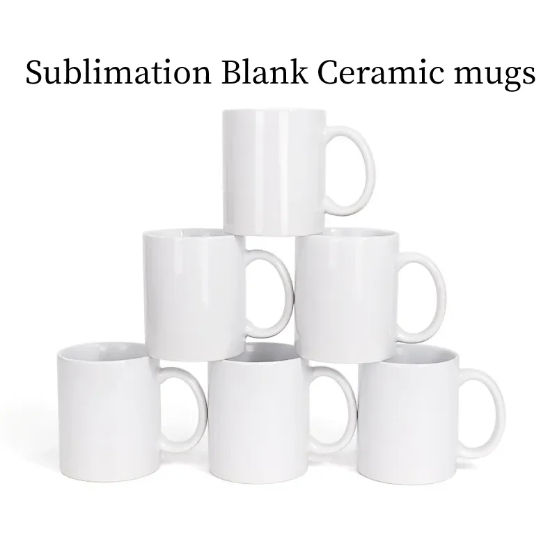 Sublimation Mug White - 11 Oz Sublimasyon Baskıya Uygun Seramik