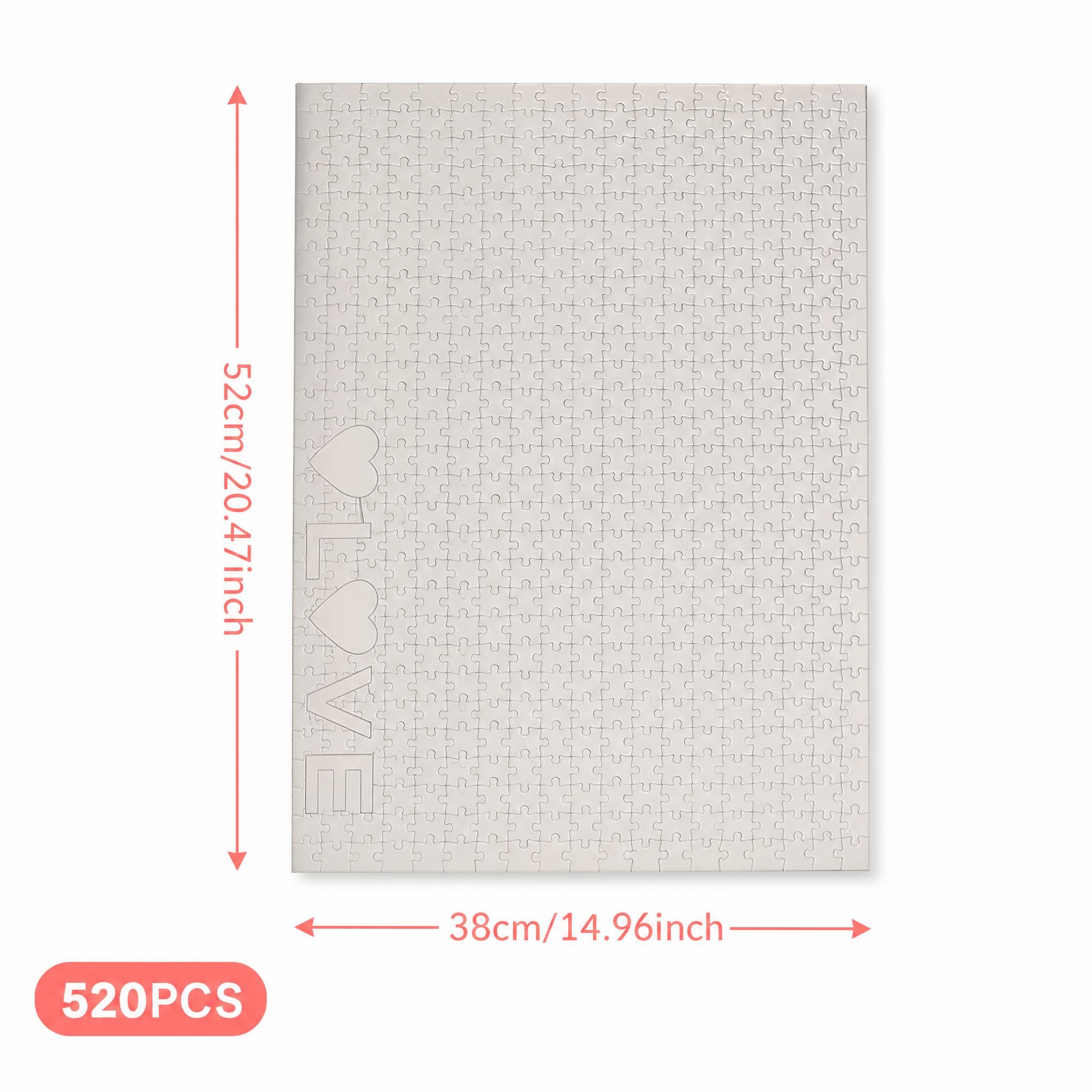 520 Parçalı, Tamamen Beyaz, Dü - Puzzle Blank White incelemesi ve fiyatı