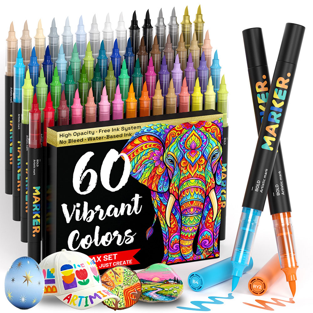 Akrilik Boya Kalemi Seti - 60/ - Copic Marker Classic incelemesi ve fiyatı